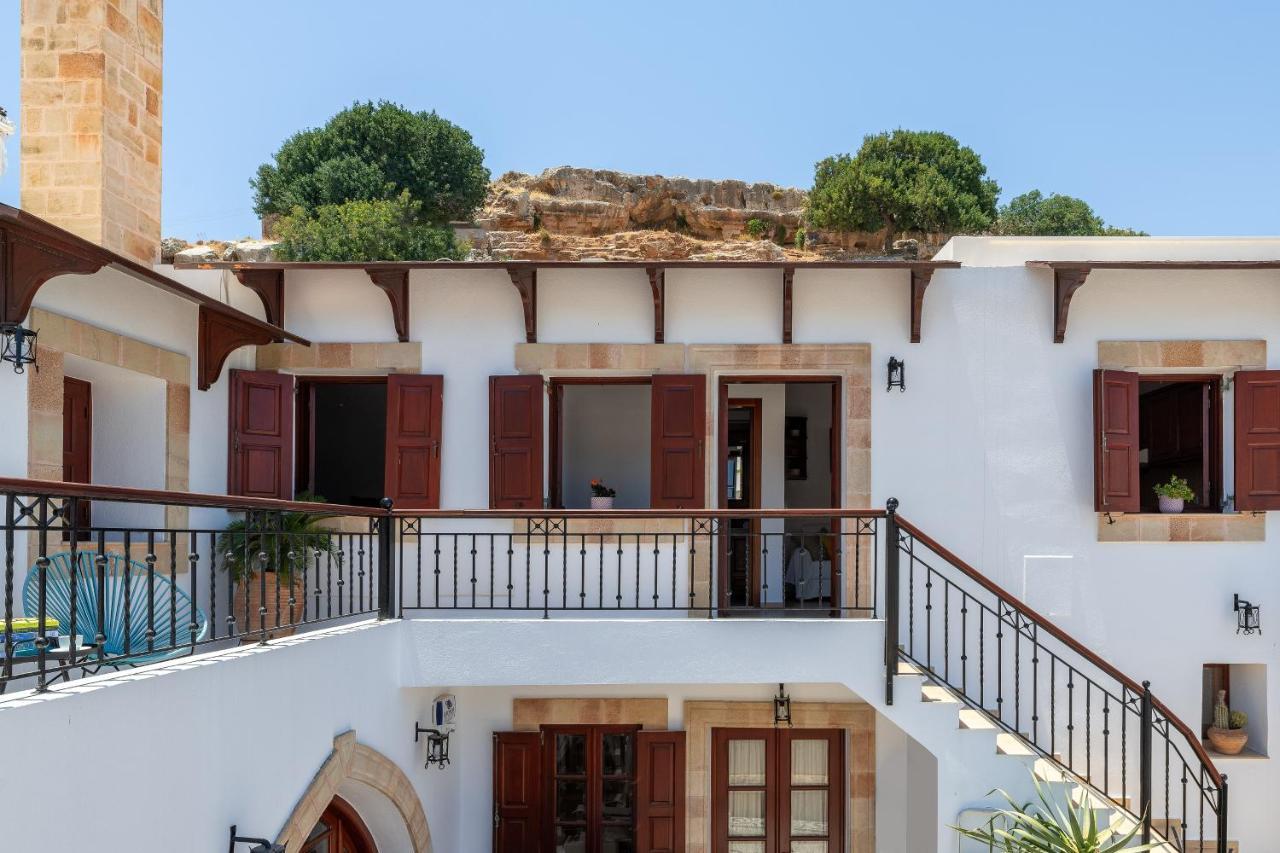 Lindos Luxury Belfry Apartment Bagian luar foto