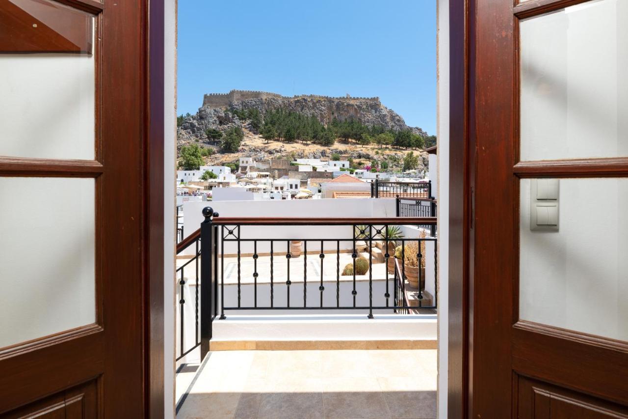 Lindos Luxury Belfry Apartment Bagian luar foto