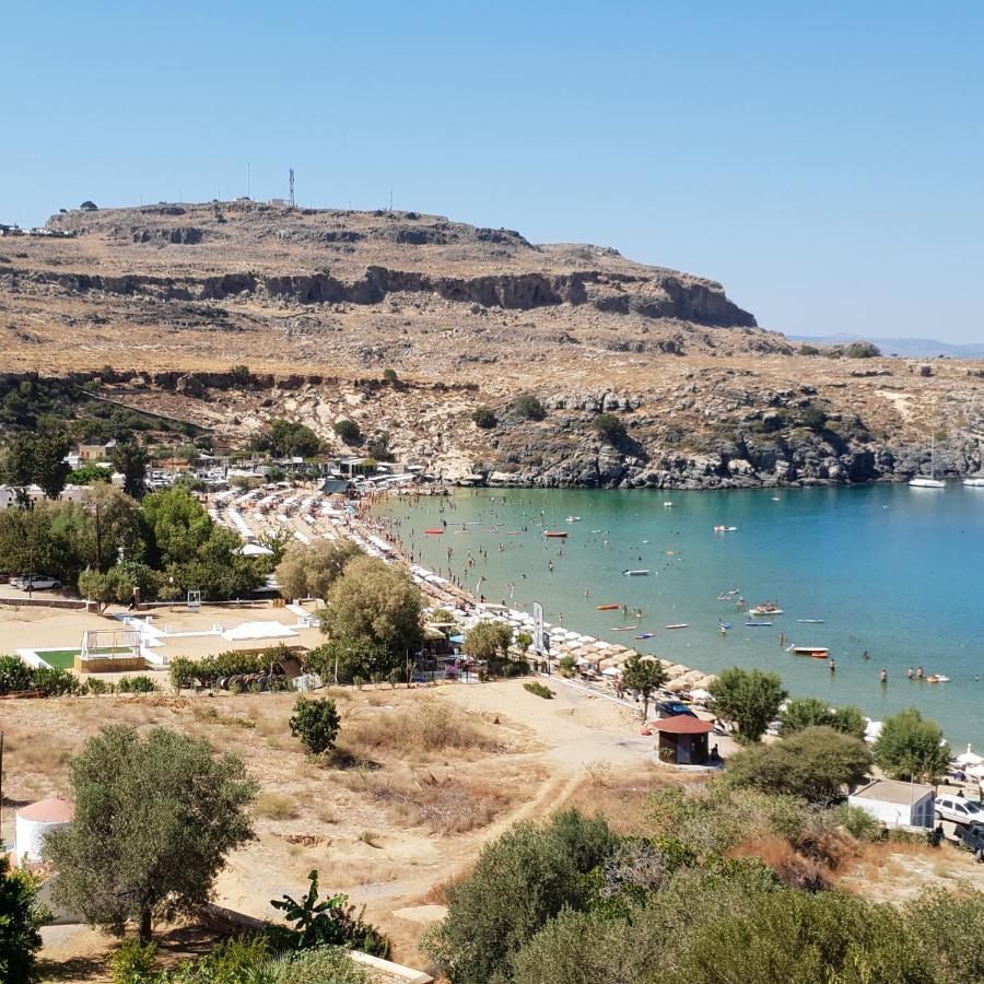 Lindos Luxury Belfry Apartment Bagian luar foto